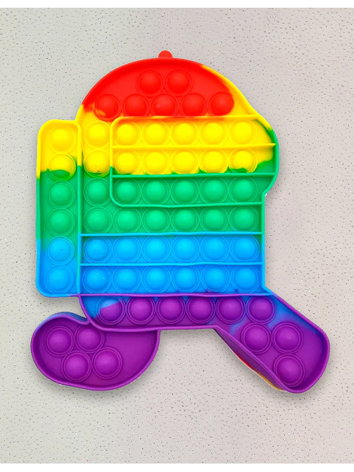 POP-IT MULTICOLOR AMONG US 19*14 C/U               2