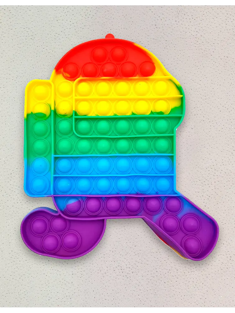 POP-IT MULTICOLOR AMONG US 19*14 C/U               2