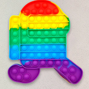 POP-IT MULTICOLOR AMONG US 19*14 C/U              