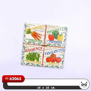 POSA PAVA VEGETALES  C/U