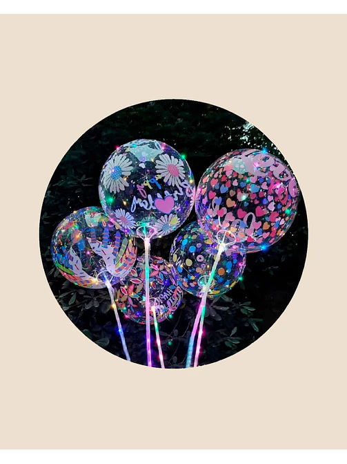 GLOBO LED CON DIBUJOS Ø20