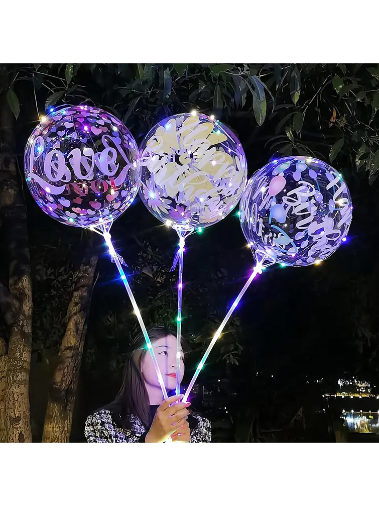 GLOBO LED CON DIBUJOS Ø20
