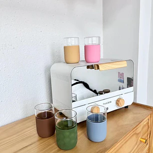 VASO CON FUNDA 250ML C/U