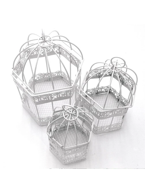 SET JAULA HEXAGONAL PCS*3 3