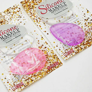 ESPONJA DE MAQUILLAJE SILICONA C/U