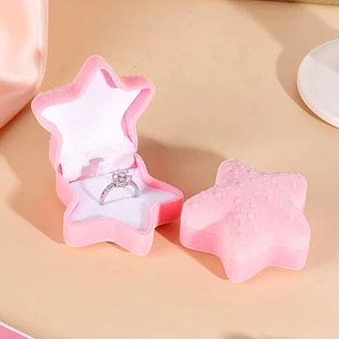  CAJA DE ANILLOS ESTRELLA DE MAR 6*3 C/U           