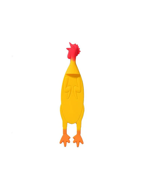 SEÑALADOR DE LIBRO GALLINA C/U 4