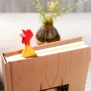 SEÑALADOR DE LIBRO GALLINA C/U