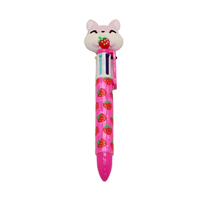 BOLIGRAFO 6 COLORES PCS*2