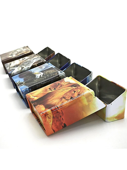 CAJA PARA CIGARRILLOS ANIMALES 6*3*9.5 C/U 3