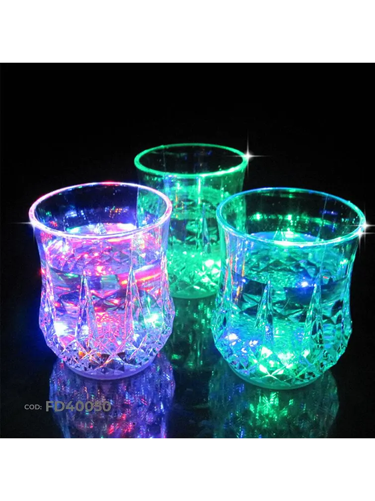 TAZA CON LUZ C/U 3