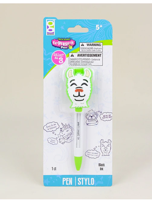 BOLIGRAFO RETRACTIL ANIMALES C/U 3
