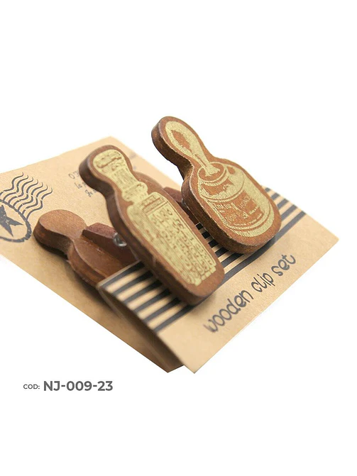 SET DE CLIPS X 2 WOODEN CLIP 2