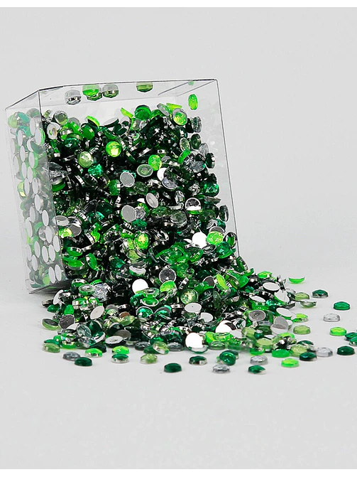 GEMAS DE ACRILICO PARA DECORAR 215G C/U 2