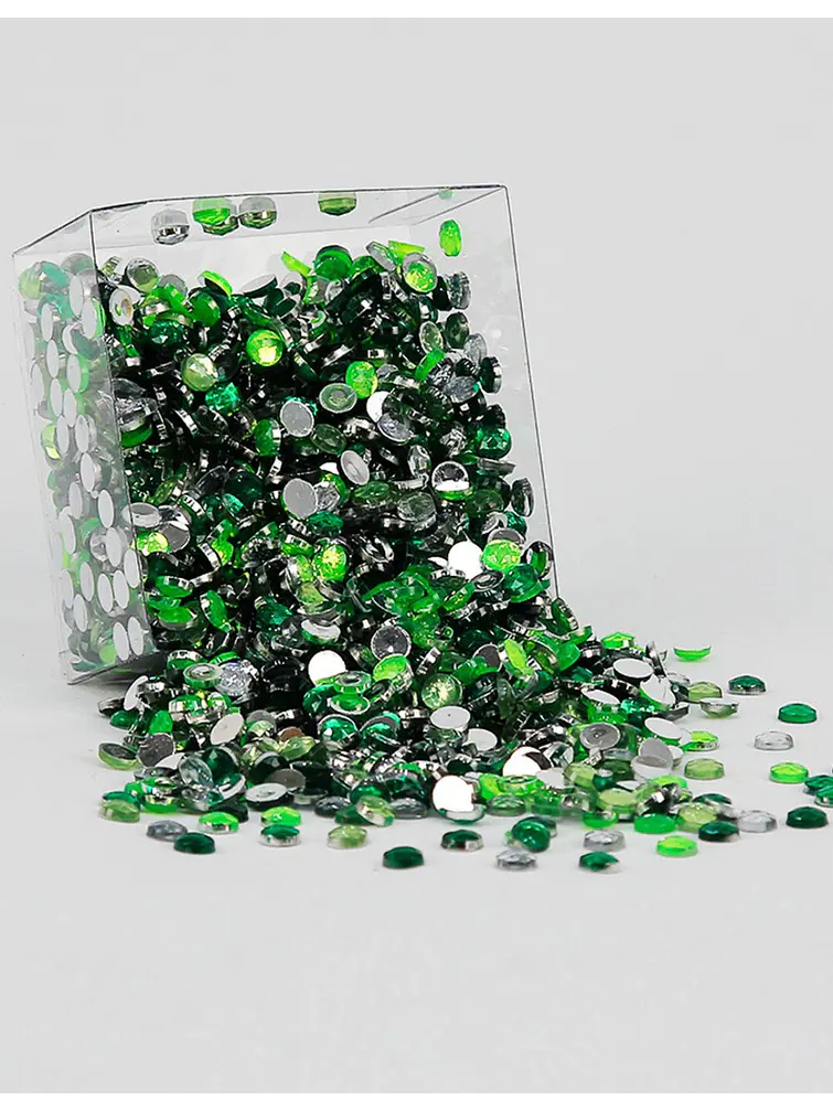 GEMAS DE ACRILICO PARA DECORAR 215G C/U 2