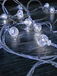 GUIRNALDA LED BOLITAS BLANCA 4M C/U                - Miniatura 2