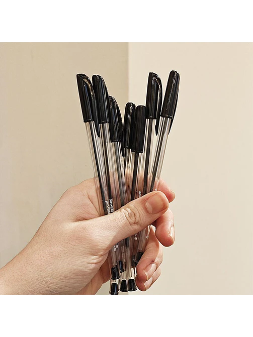 BOLIGRAFO NEGRO C/U 3