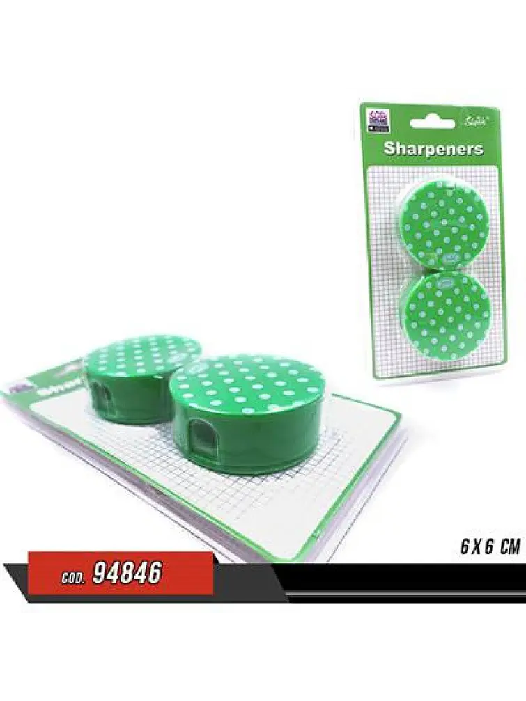 SACAPUNTAS CIRCULAR 6CM OFERTA  PCS*2 2