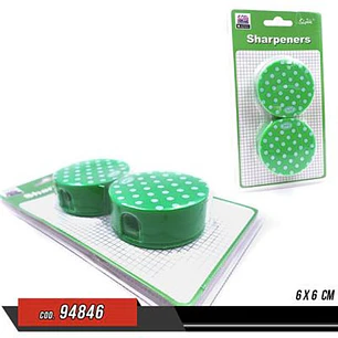 SACAPUNTAS CIRCULAR 6CM OFERTA  PCS*2
