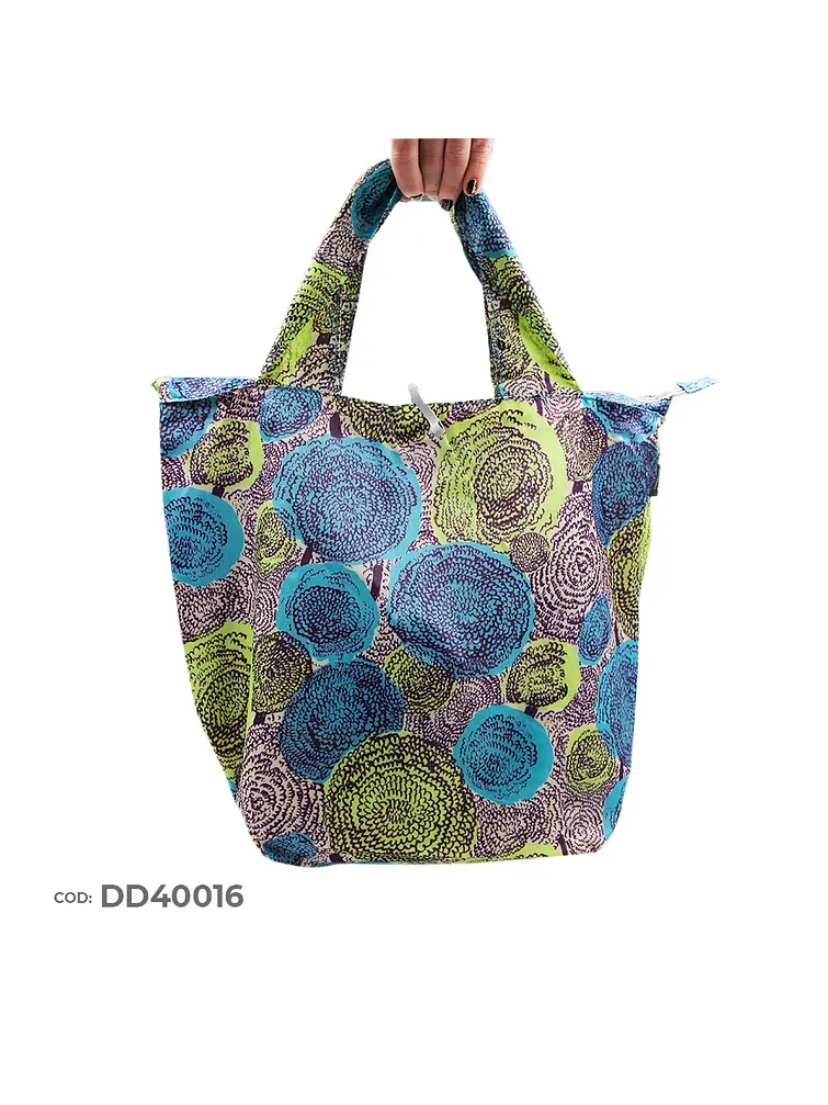 BOLSA DE COMPRA CON CIERRE 33*40*20 C/U 3
