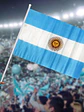 BANDERA ARGENTINA CON MANGO 30*45 C/U - Miniatura 2