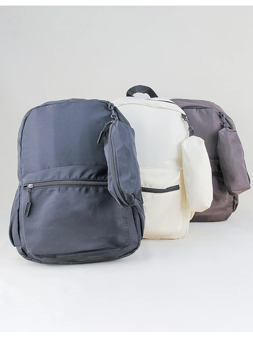 MOCHILA LISA 45*30*12 C/U                          2