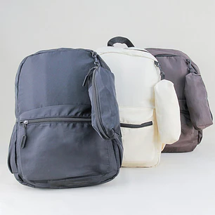 MOCHILA LISA 45*30*12 C/U                         