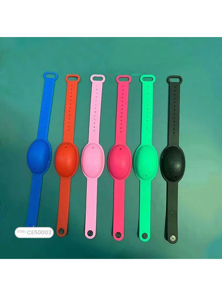 PULSERA SANITIZANTE C/U 3