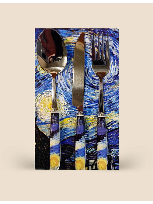 SET UTENSILIOS VAN GOGH PCS*3                      3