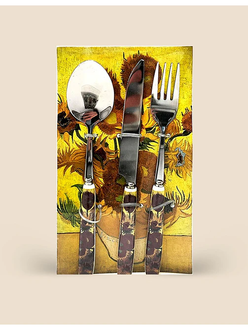 SET UTENSILIOS VAN GOGH PCS*3                      2