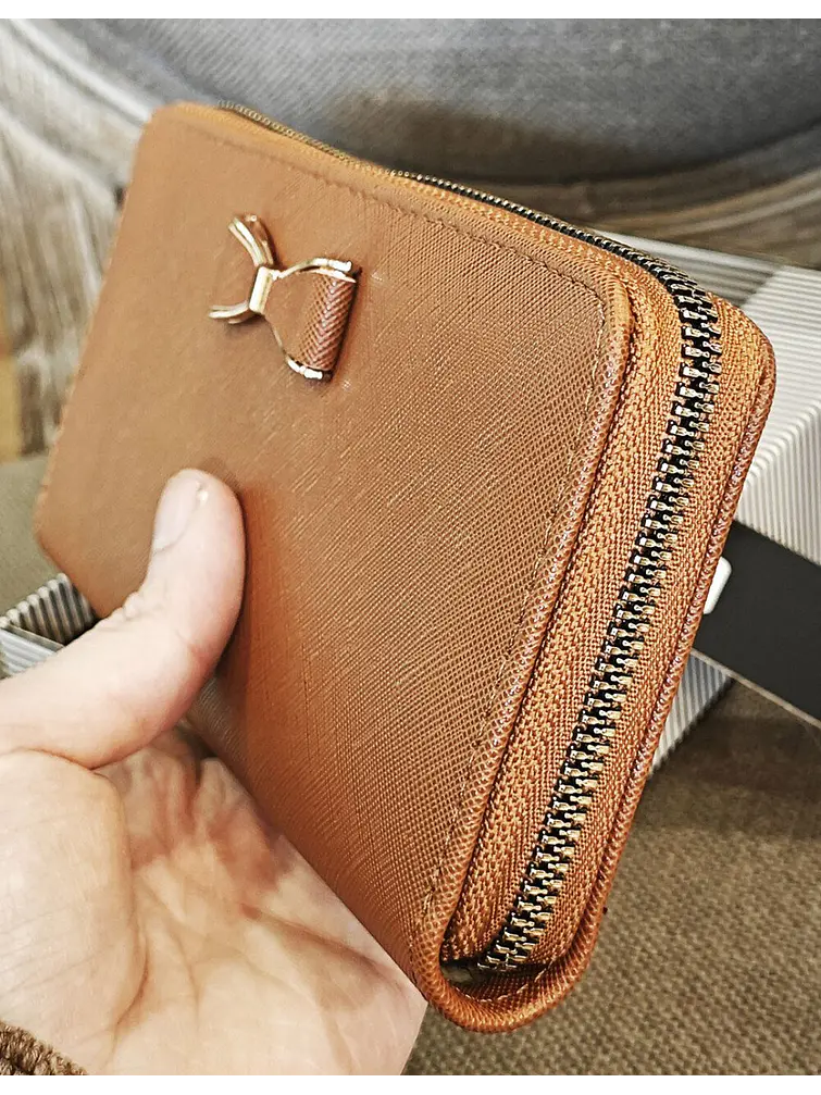 BILLETERA CON MOÑO 19*10 C/U  3