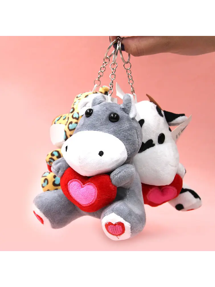 LLAVERO PELUCHE 12CM C/U 4