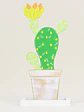 ADORNO DE MADERA CACTUS C/U - Miniatura 2