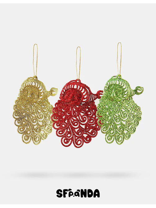 COLGANTES ARBOL NAVIDAD PCS*3 1