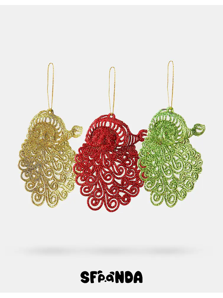 COLGANTES ARBOL NAVIDAD PCS*3 1