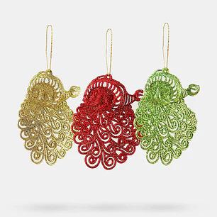 COLGANTES ARBOL NAVIDAD PCS*3