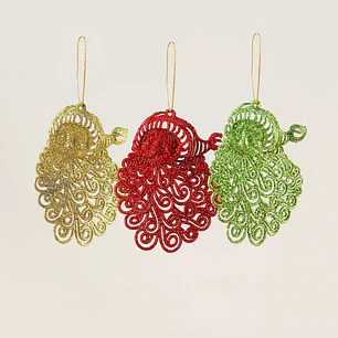 COLGANTES ARBOL NAVIDAD PCS*3