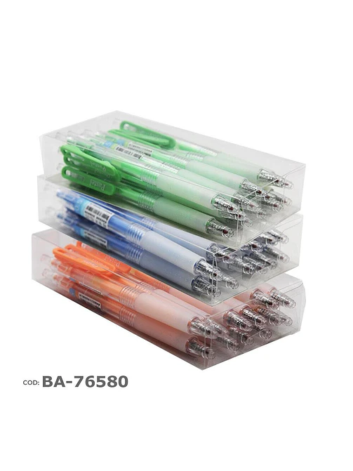 BOLIGRAFO COLOR PASTEL C/U 3