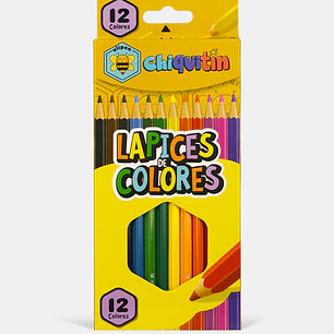LAPICES DE COLORES PCS*12