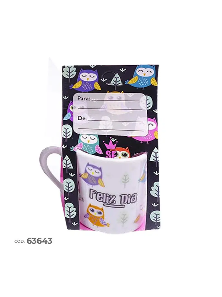 OFERTA - TAZA CHICA SOUVENIR C/U 3