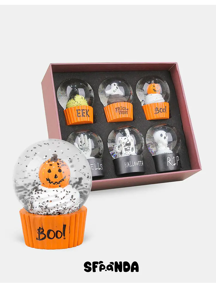 BOLA DE CRISTAL HALLOWEEN 4*6 PCS*6                1