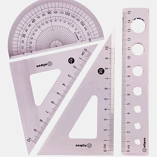 SET GEOMETRIA PCS*4