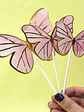 ADORNO PARA TORTA MARIPOSAS Y PRINCESA C/U - Miniatura 2