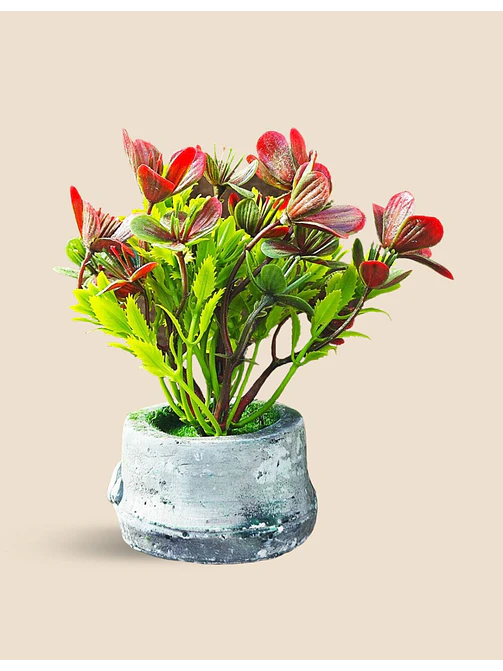 OFERTA - PLANTA ARTIFICIAL CON MACETA C/U 4
