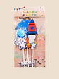 ADORNO PARA TORTA ESPACIAL C/U - Miniatura 3