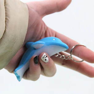 LLAVERO DELFIN C/U