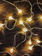 GUIRNALDA LED BOLITAS CALIDA 4M C/U                - Miniatura 1