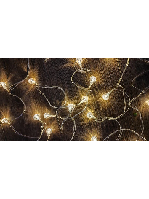 GUIRNALDA LED BOLITAS CALIDA 4M C/U                3