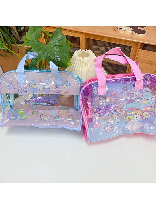 BOLSO PVC CON DIBUJOS 33*10*23 C/U 2