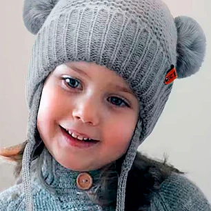 GORRO CON BUFANDA C/U